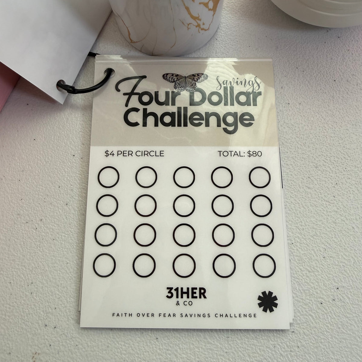 “Faith Over Fear” Mini Savings Challenge