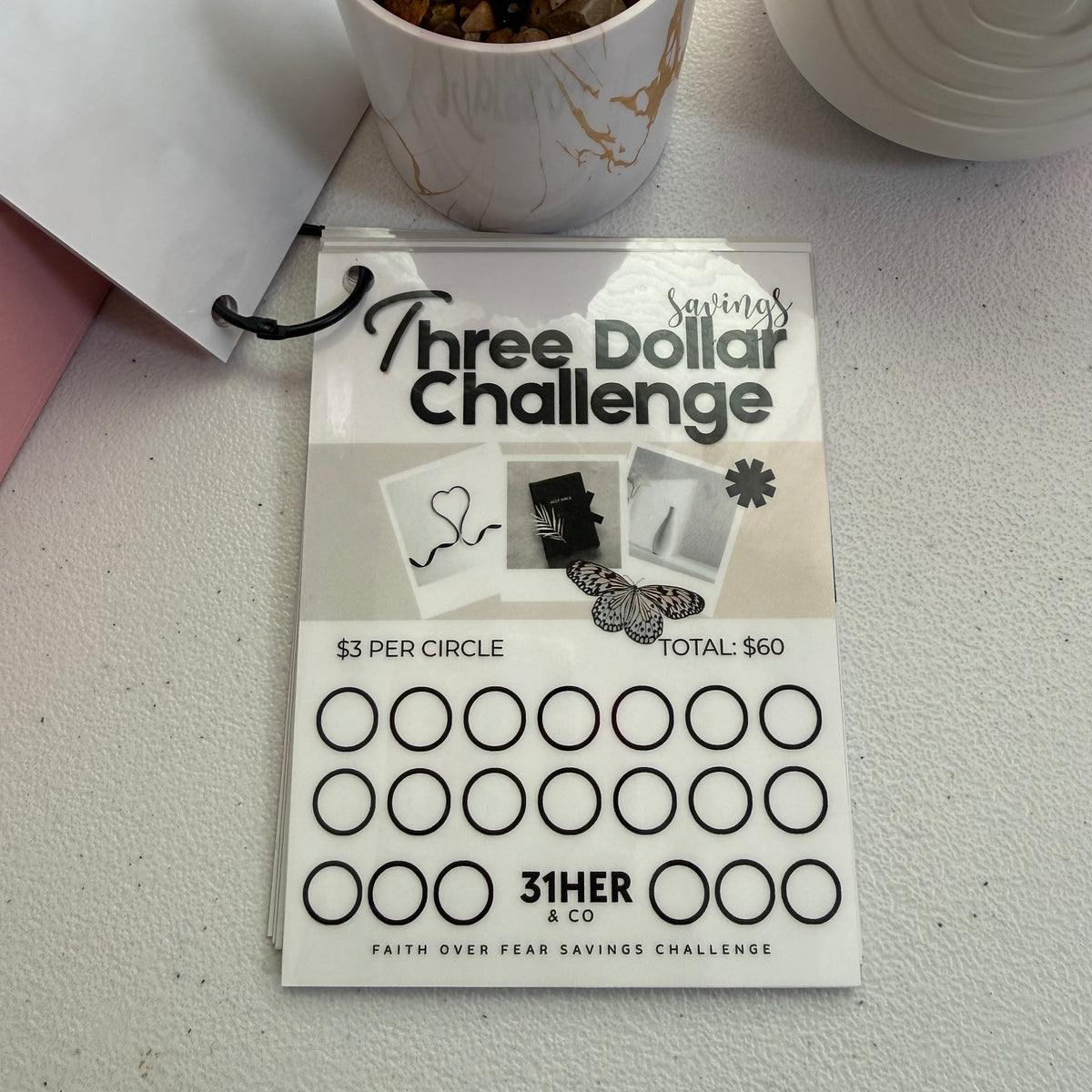 “Faith Over Fear” Mini Savings Challenge