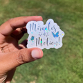 Holographic Butterfly Sticker: Miracles in Motion, Waterproof Vinyl Decal