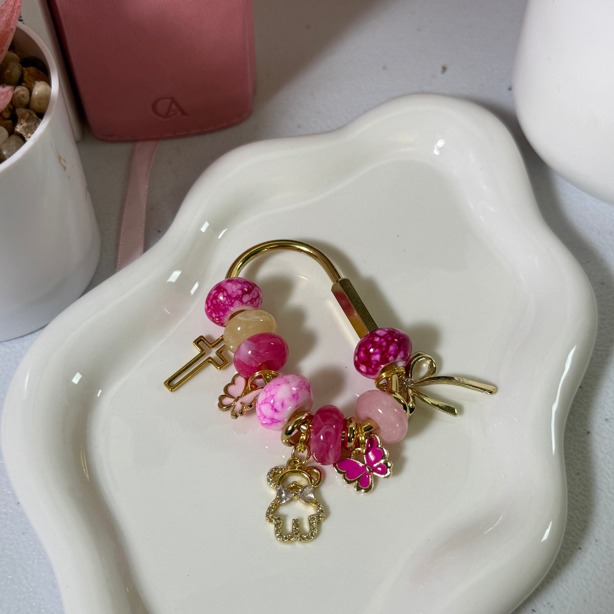 “Harvest Rose” Bag Charm