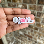 Holy Girl Era Holographic Stickers - Christian Waterproof Decals (Set of 2)