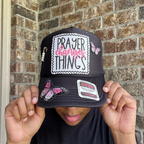 Prayer Changes Things Trucker Hat: Christian Faith Apparel