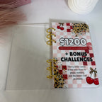 2026 A6 $1200 Leopard Print Savings Challenge