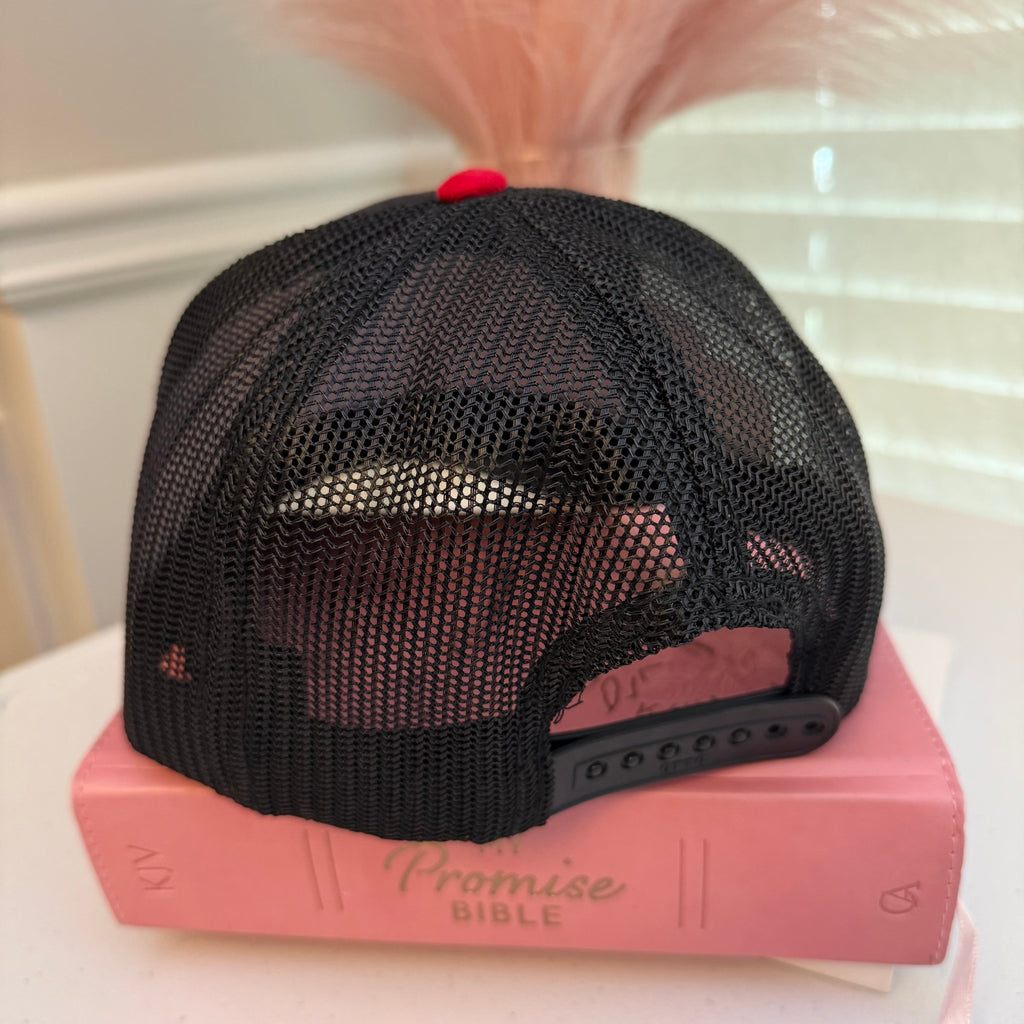 Black & Red “Faith Over Fear” Hat
