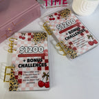 2026 A6 $1200 Leopard Print Savings Challenge