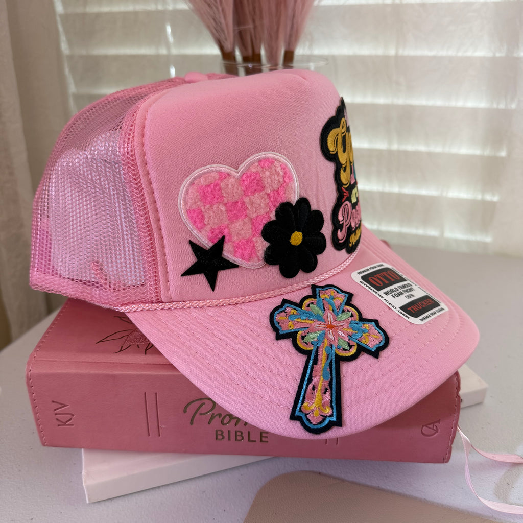 Pink “With God All Things Are Possible” Hat