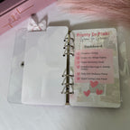 A6 2026 Pretty In Pink: Grow With Grace 1K Savings Challenge
