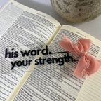 His Word. Your Strength. Bookmarks
