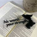 His Word. Your Strength. Bookmarks