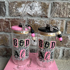 “God Is Good” Glass Tumbler