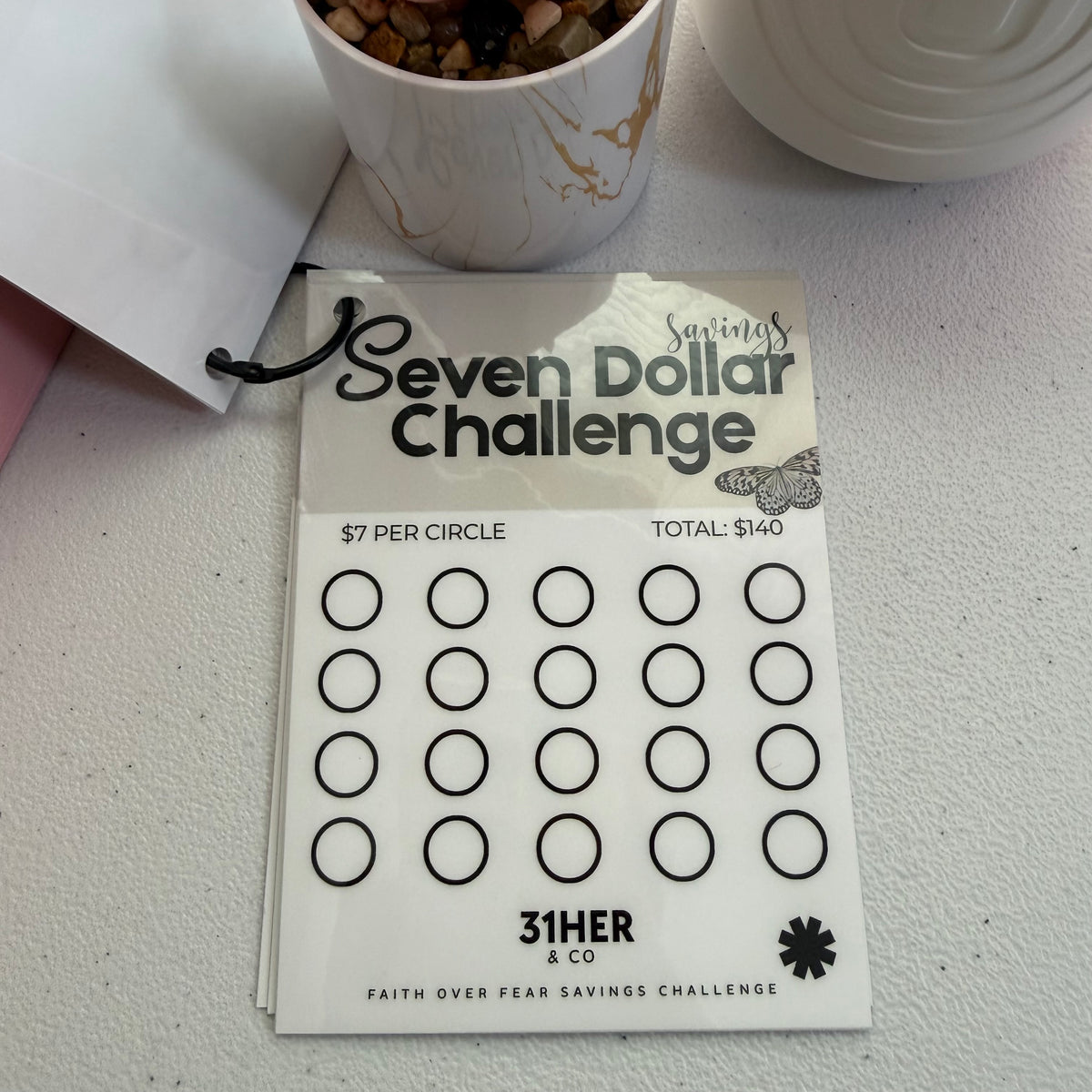 “Faith Over Fear” Mini Savings Challenge