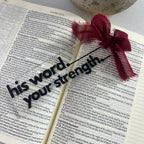 His Word. Your Strength. Bookmarks