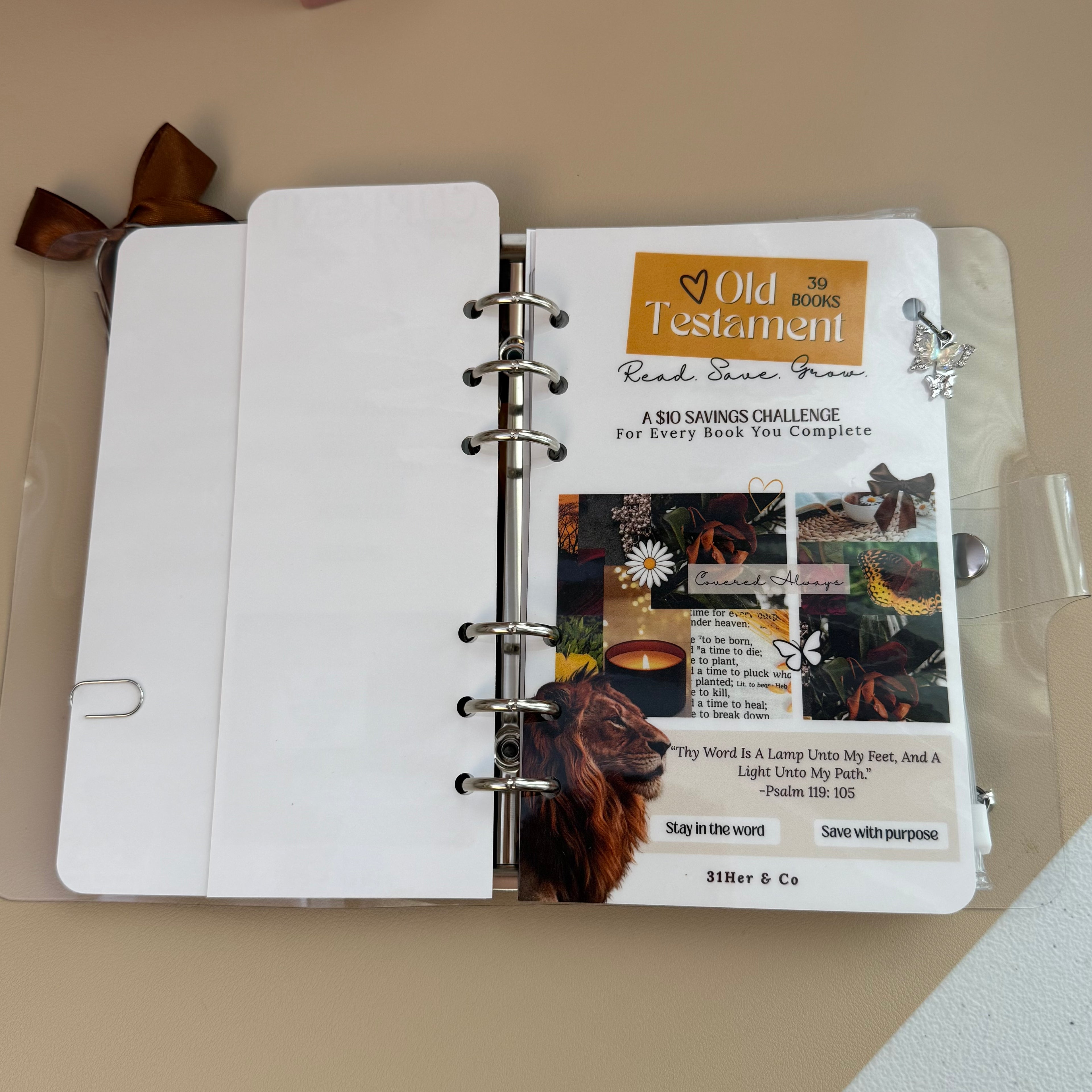 66 Books of the Bible Savings Challenge | A6 Size