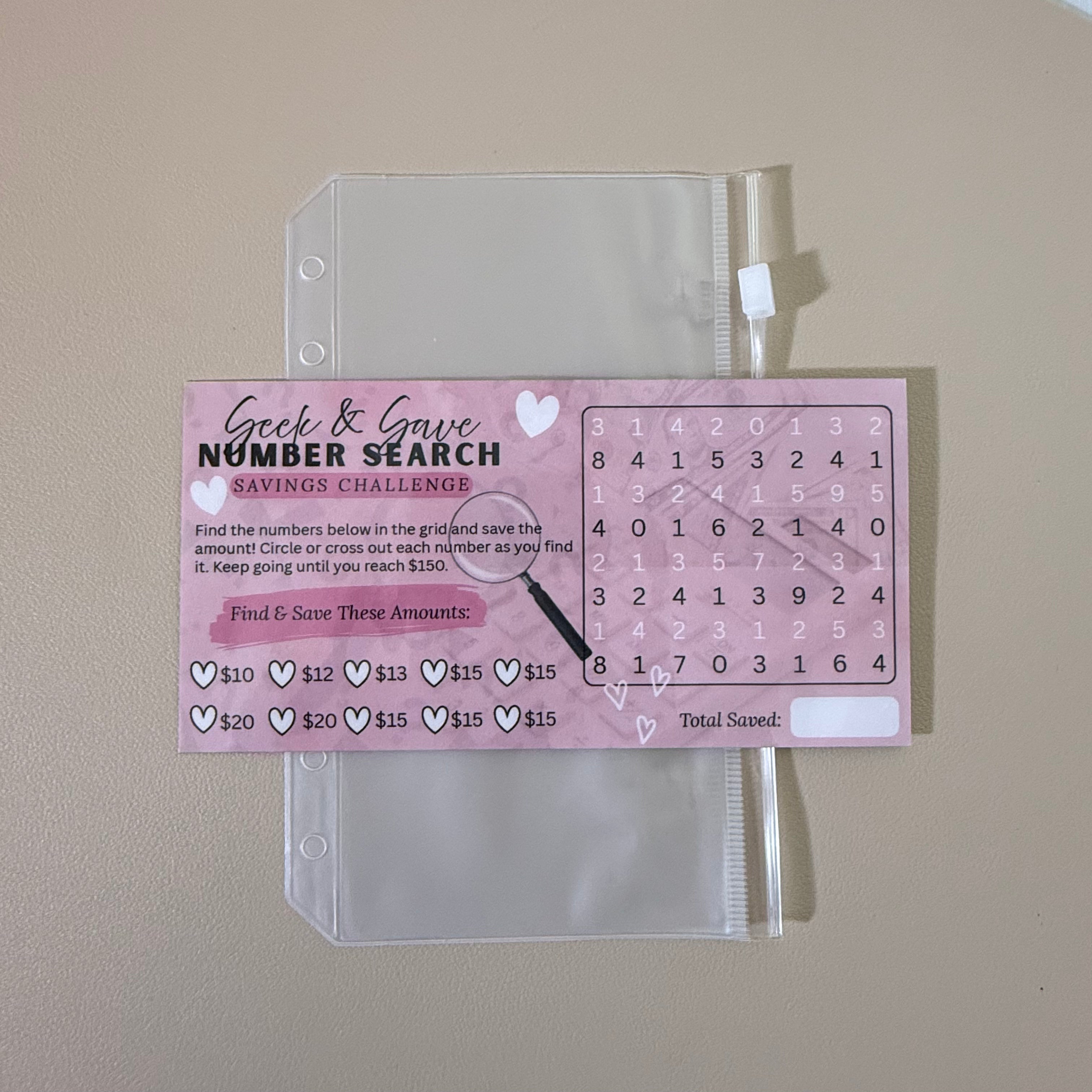 Soft Life Savings Challenge Bundle | A6 Size