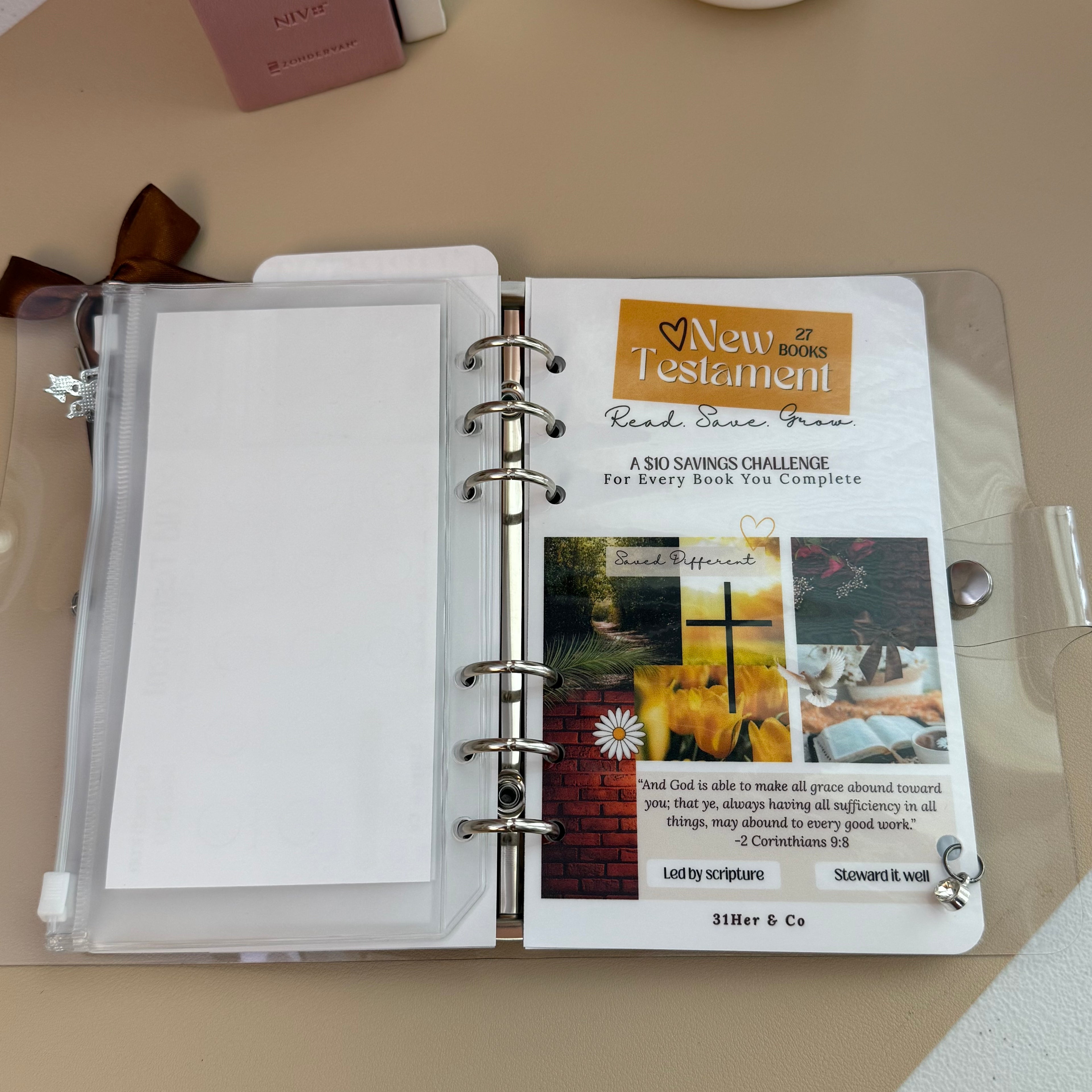 66 Books of the Bible Savings Challenge | A6 Size