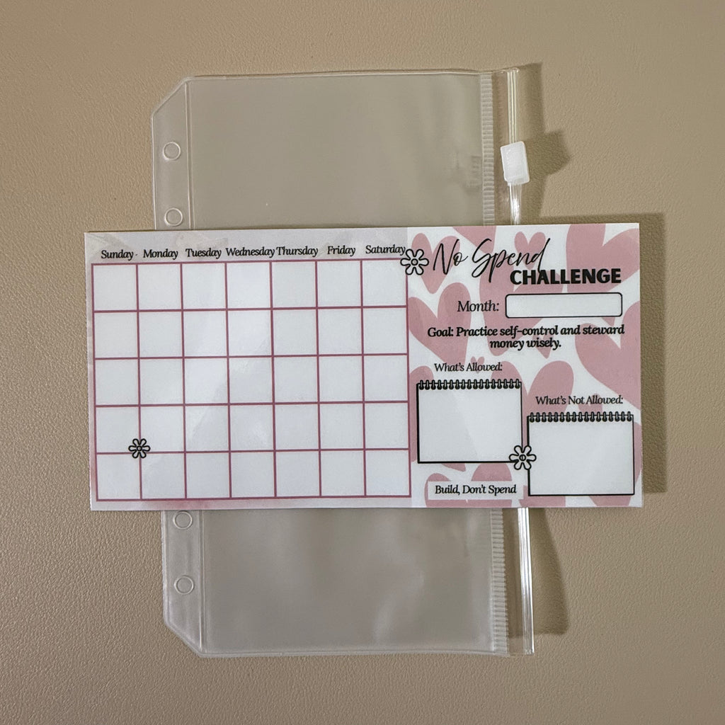 Soft Life Savings Challenge Bundle | A6 Size