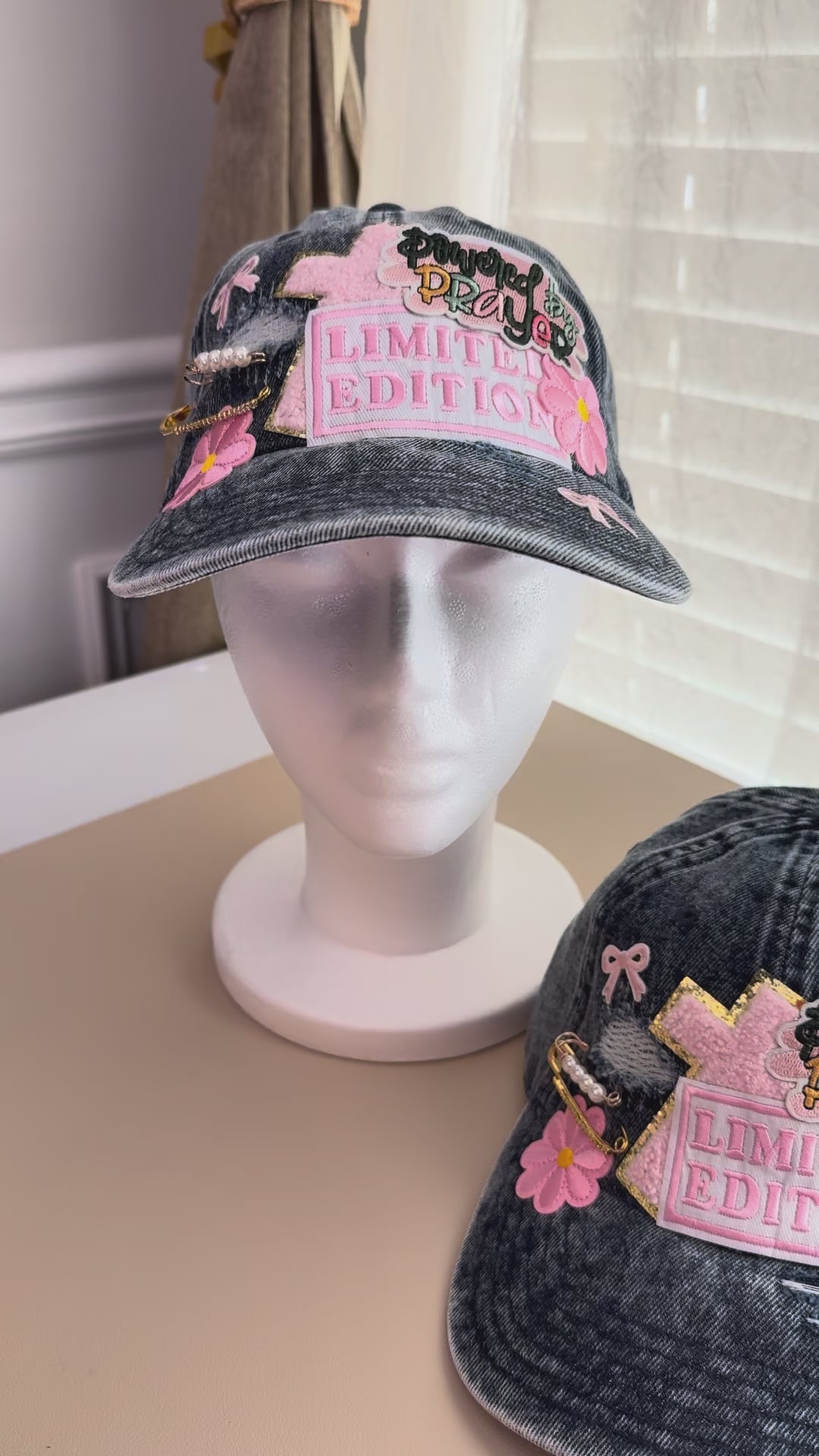 Denim “Powered By Prayer” Limited Edition Hat