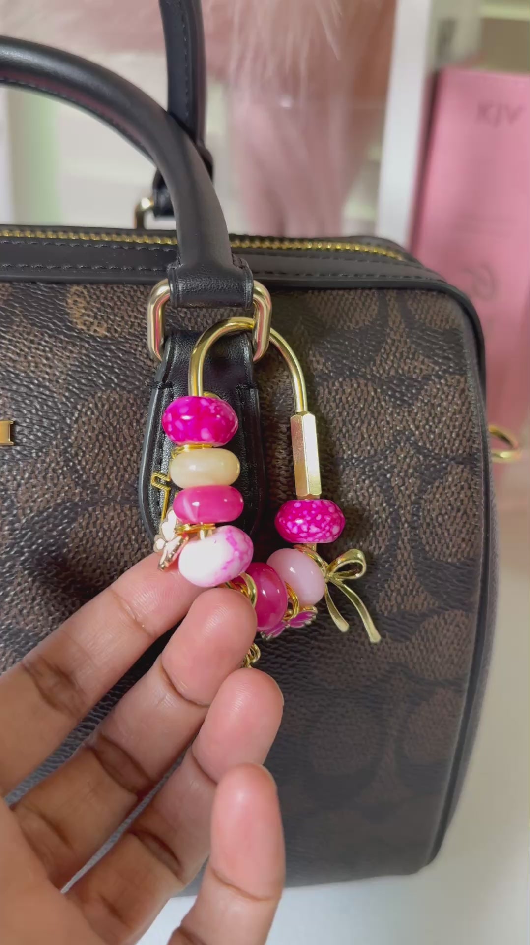 “Harvest Rose” Bag Charm