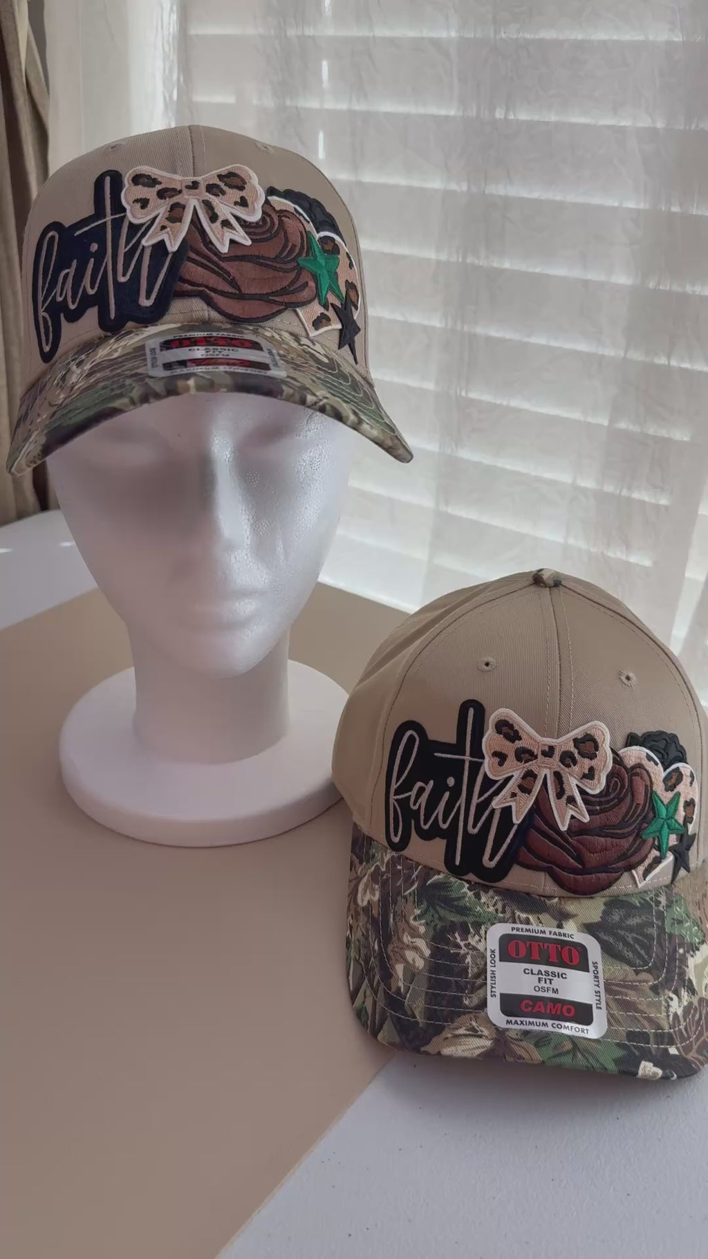 “Faith” Camouflage Hat